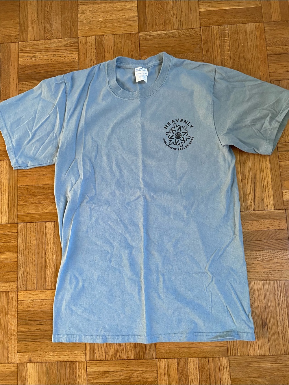 Heavenly Avalanche Rescue Dogs T Shirt Small